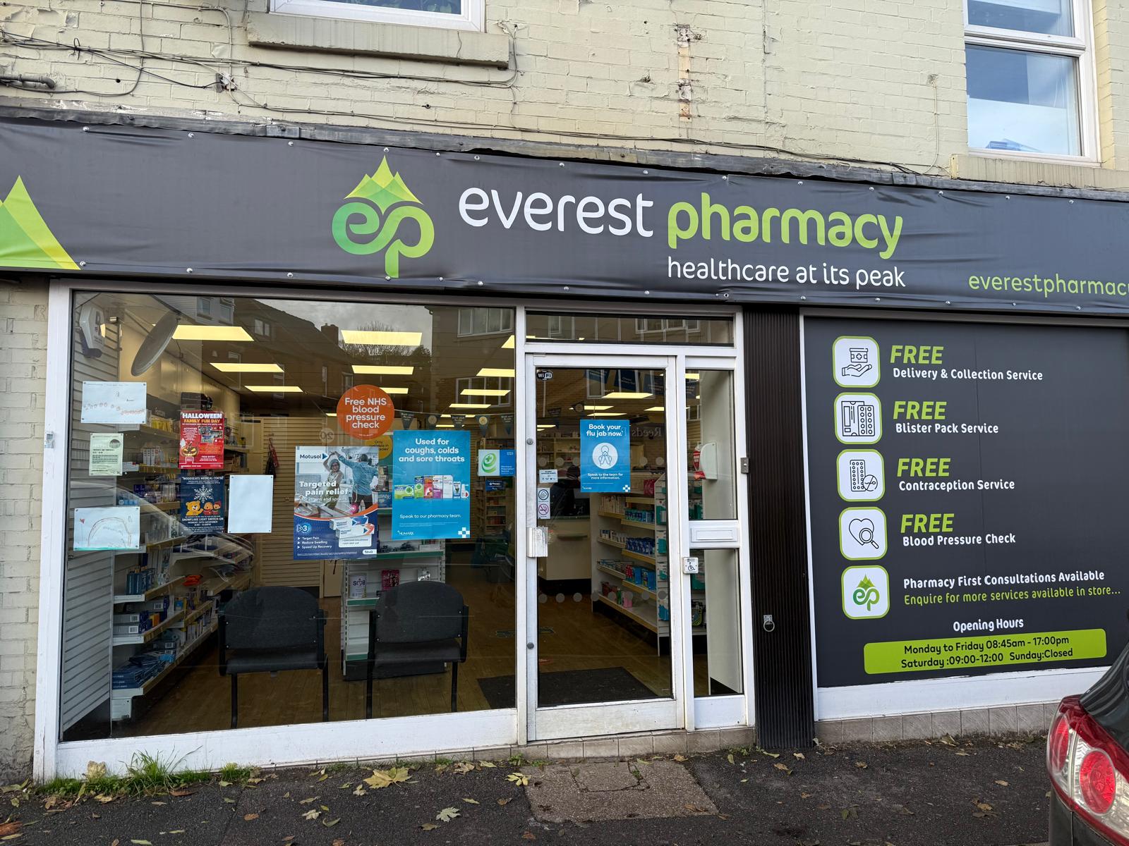 Everest Pharmacy, Chesterfield Road