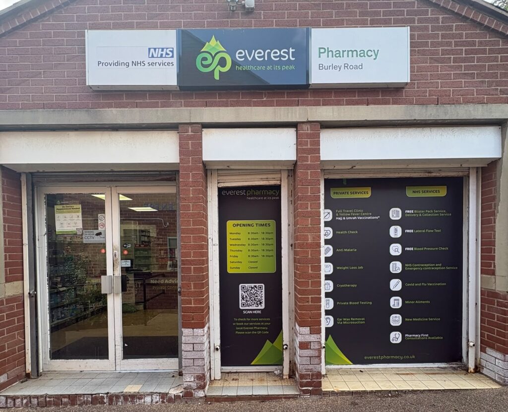 Everest Pharmacy, Burley Road
