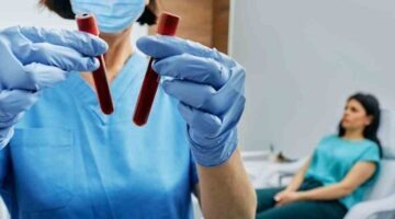 Private blood test appointment