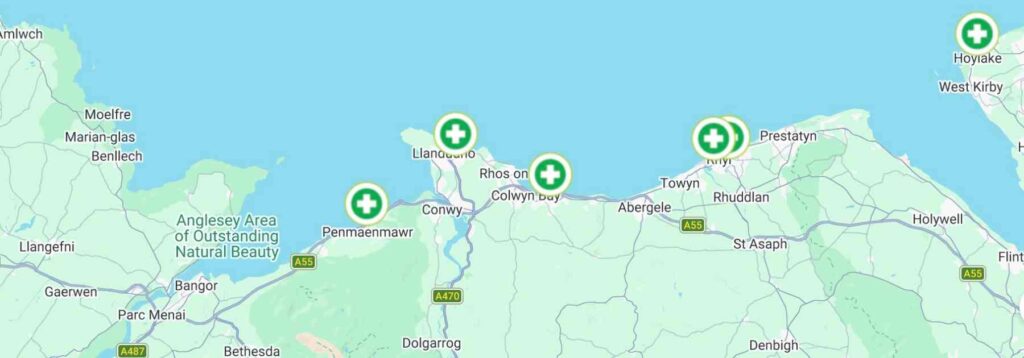 Everest branches in North Wales