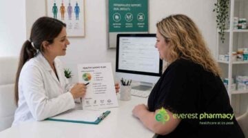 Everest phramcy weight loss consultation in progress
