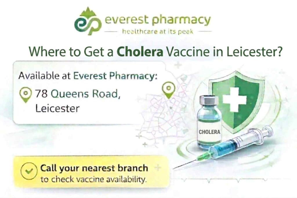 Cholera vaccine leicester