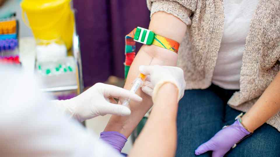 Blood testing in Sheffield
