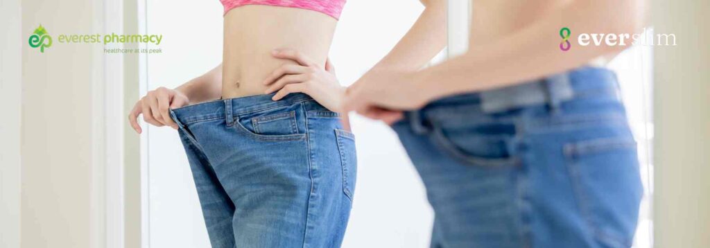 Weight loss mirror