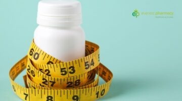 Weight loss pill bottle